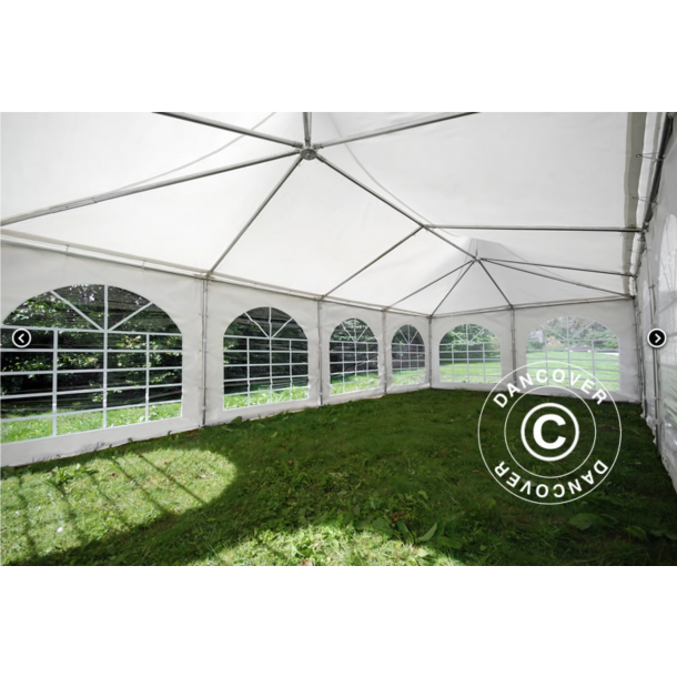 Partytlt 4x8m Pagoda PRO PVC, Vit