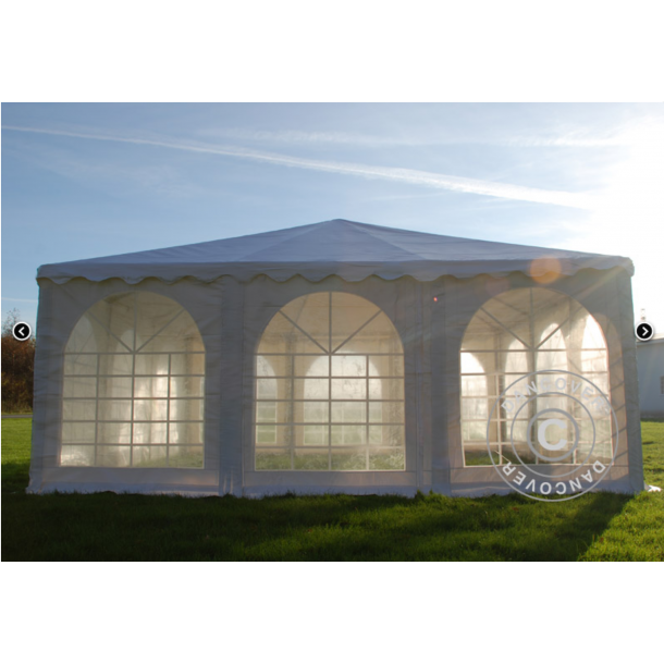 Partytlt 6x6m PVC Pagoda Exclusive, Vit