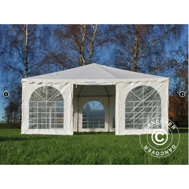 Partytlt 6x6m PVC Pagoda Exclusive, Vit