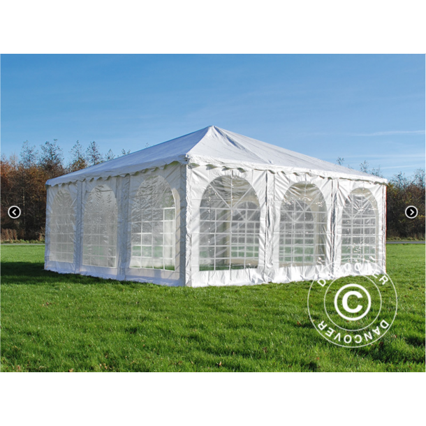 Partytlt 6x6m PVC Pagoda Exclusive, Vit