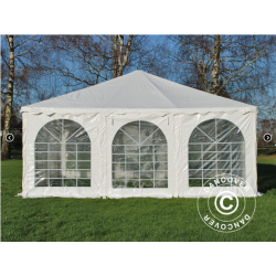 Partytlt 6x6m PVC Pagoda Exclusive, Vit