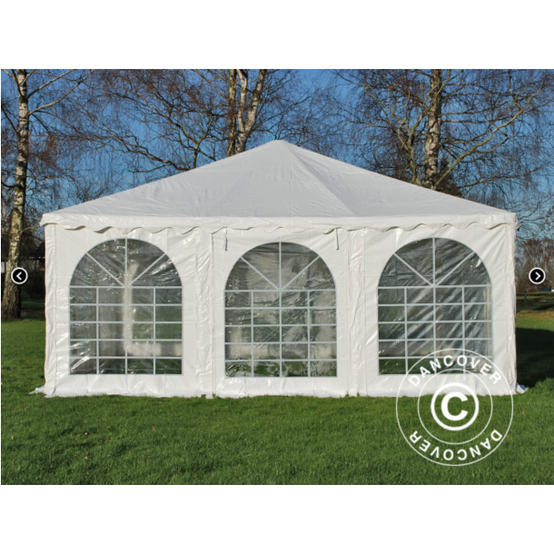 Partytlt 6x6m PVC Pagoda Exclusive, Vit