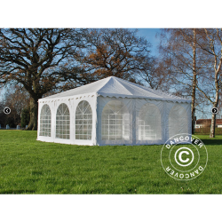Partytlt 6x6m PVC Pagoda Exclusive, Vit