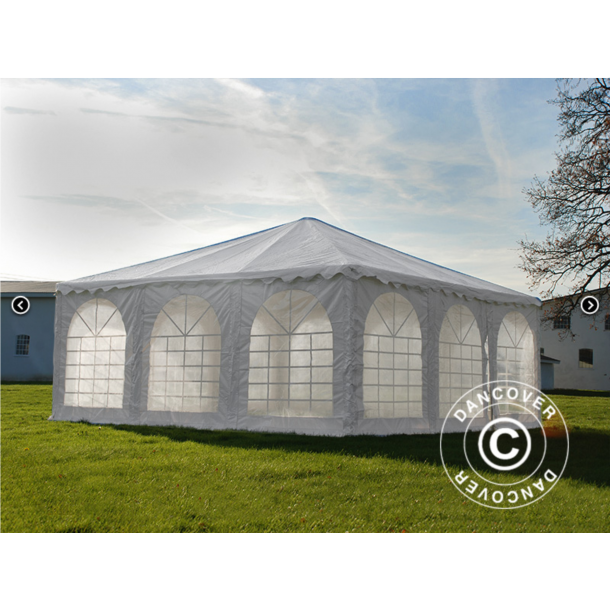 Partytlt 7x7m PVC Pagoda Exclusive, Vit