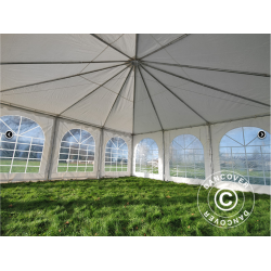 Partytlt 7x7m PVC Pagoda Exclusive, Vit