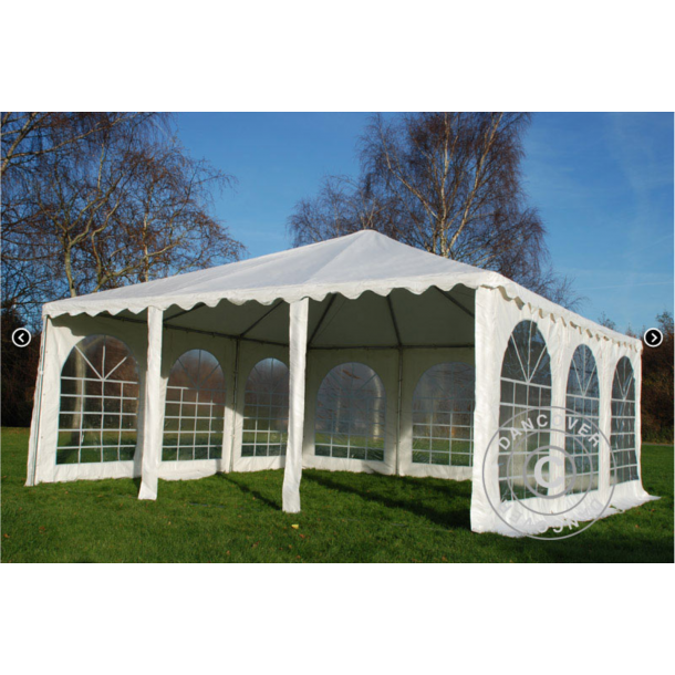Partytlt 7x7m PVC Pagoda Exclusive, Vit