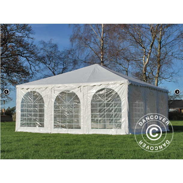 Partytlt 7x7m PVC Pagoda Exclusive, Vit