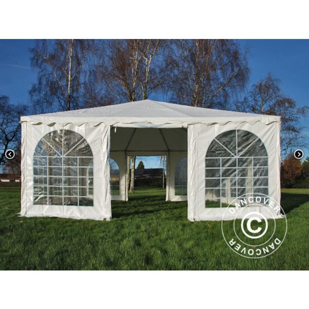 Partytlt 7x7m PVC Pagoda Exclusive, Vit