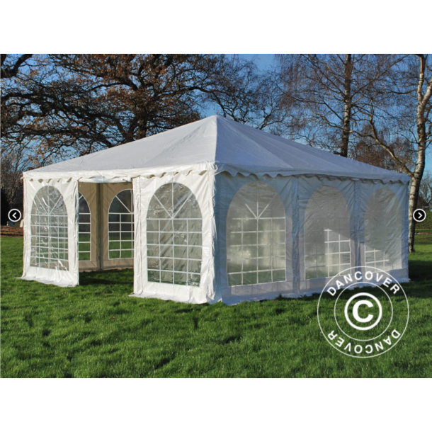 Partytlt 7x7m PVC Pagoda Exclusive, Vit