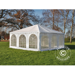 Partytlt 7x7m PVC Pagoda Exclusive, Vit