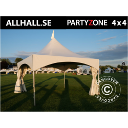 Partytlt 4x4m Partyzone PVC