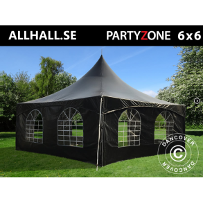Partytlt 6x6m Partyzone PVC