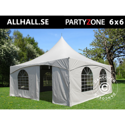 Partytlt 6x6m Partyzone PVC
