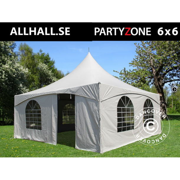 Partytlt 6x6m Partyzone PVC
