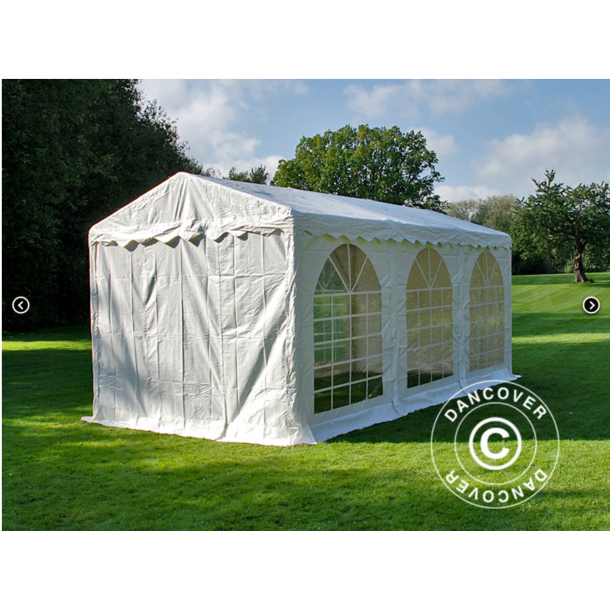 Partytlt 3x6m SEMI PRO PLUS PVC, Vit