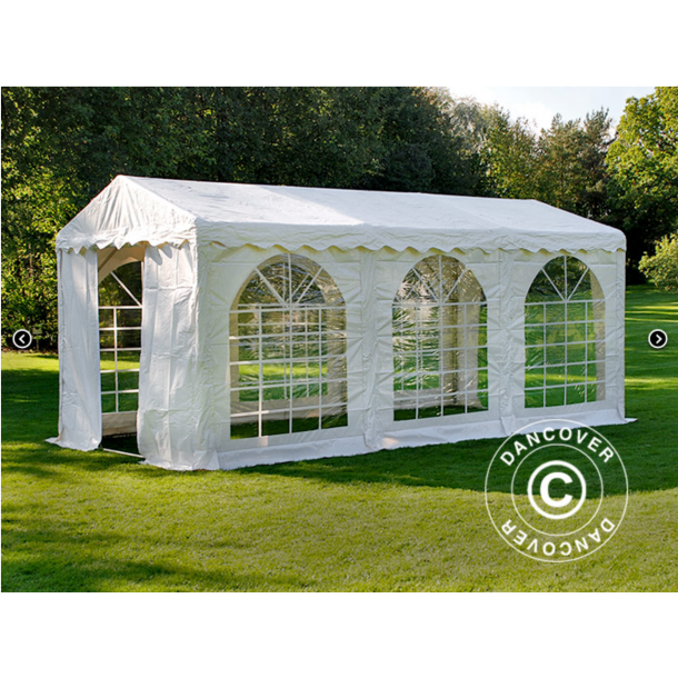 Partytlt 3x6m SEMI PRO PLUS PVC, Vit