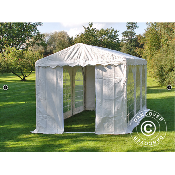 Partytlt 3x6m SEMI PRO PLUS PVC, Vit