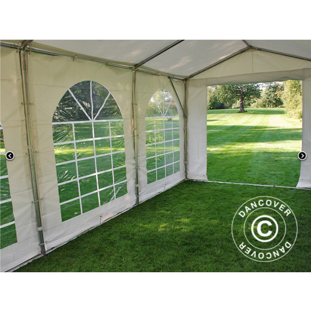 Partytlt 3x6m SEMI PRO PLUS PVC, Vit