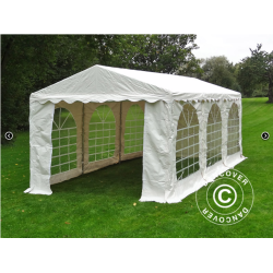 Partytlt 3x6m SEMI PRO PLUS PVC, Vit