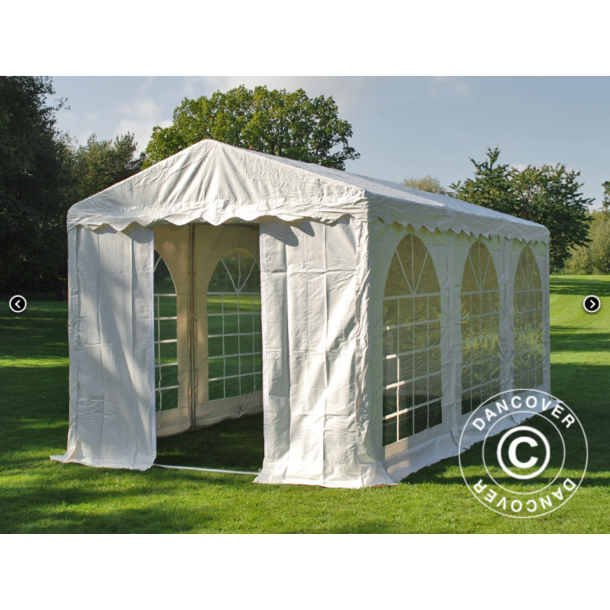 Partytlt 3x6m SEMI PRO PLUS PVC, Vit