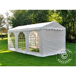 Partytlt 3x6m SEMI PRO PLUS PVC, Vit