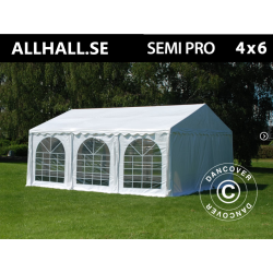 Partytlt 4x6m SEMI PRO PLUS PVC , Vit