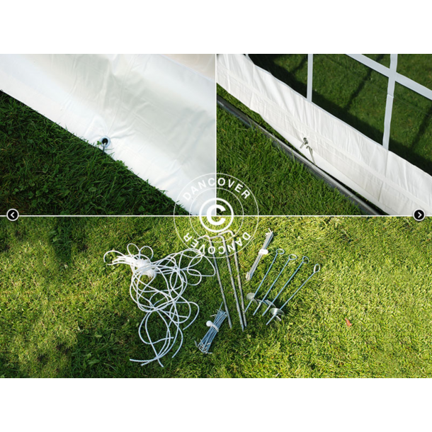 Partytlt 4x6m SEMI PRO PLUS PVC , Vit