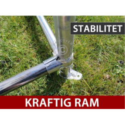 Partytlt 4x6m SEMI PRO PLUS PVC , Vit