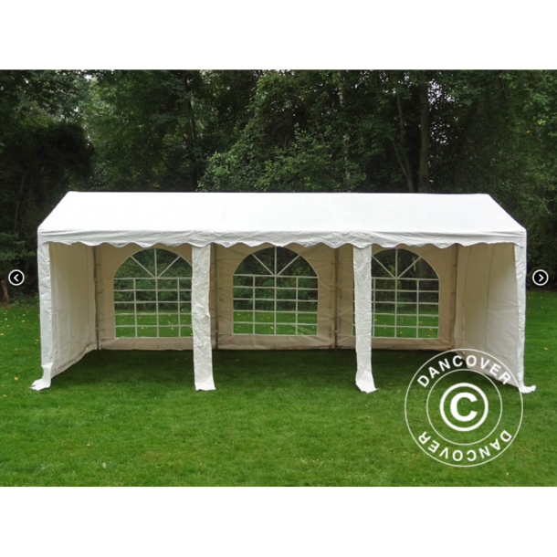 Partytlt 4x6m SEMI PRO PLUS PVC , Vit