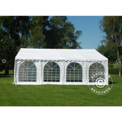 Partytlt 4x8m Semi PRO Plus PVC, Vit