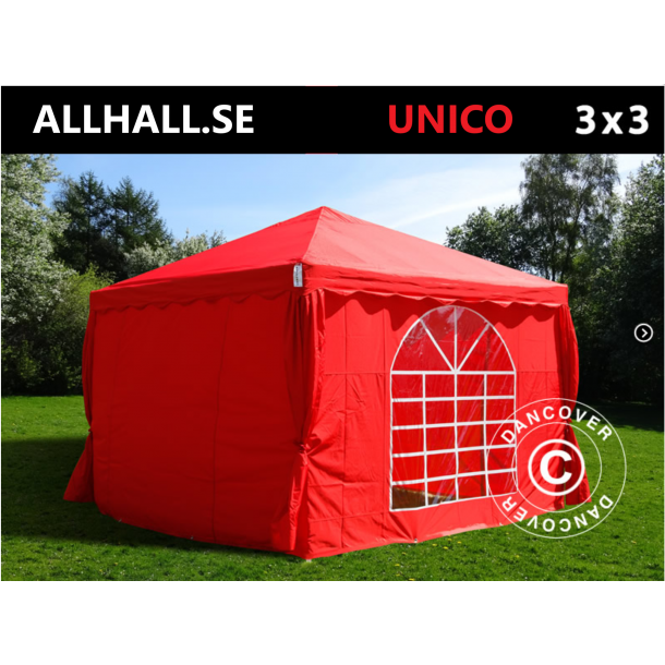Partytlt UNICO 3x3m Pagoda