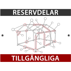 Partytlt UNICO 6x6m Pagoda