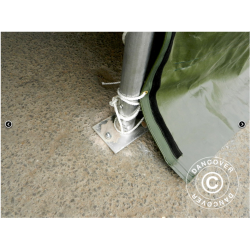 Rundbgehall 9,15x12x4,5m PVC 600g