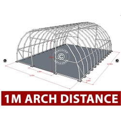 Rundbgehall 9,15x12x4,5m PVC 600g PLUS