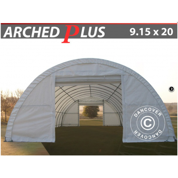 Rundbgehall 9,15x20x4,5m PVC 600g PLUS 