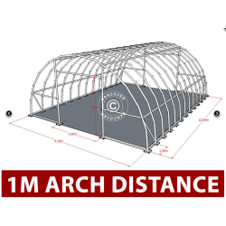 Rundbgehall 9,15x20x4,5m PVC 600g PLUS 