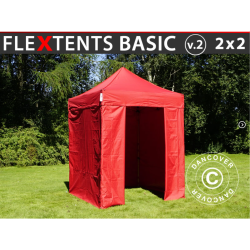 FleXtents Basic 2x2m V.2 inkl 4st sidovggar