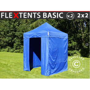 FleXtents Basic 2x2m V.2 inkl 4st sidovggar