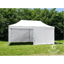 FleXtents Basic 3x6m V.3 "Sjuktlt" inkl 6st sidovggar, Vit