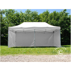 FleXtents Basic 3x6m V.3 "Sjuktlt" inkl 6st sidovggar, Vit