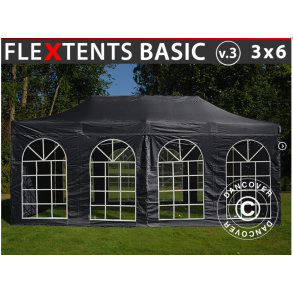 FleXtents Basic 3x6m V.3 inkl 4st sidovggar