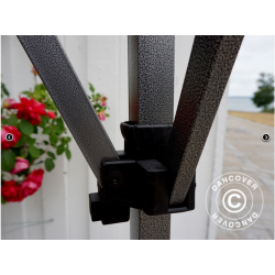 FleXtents Basic 4x4m V.3 inkl 4st sidovggar