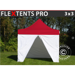 FleXtents PRO 3x3m "Sjuktlt" inkl 4st sidovggar