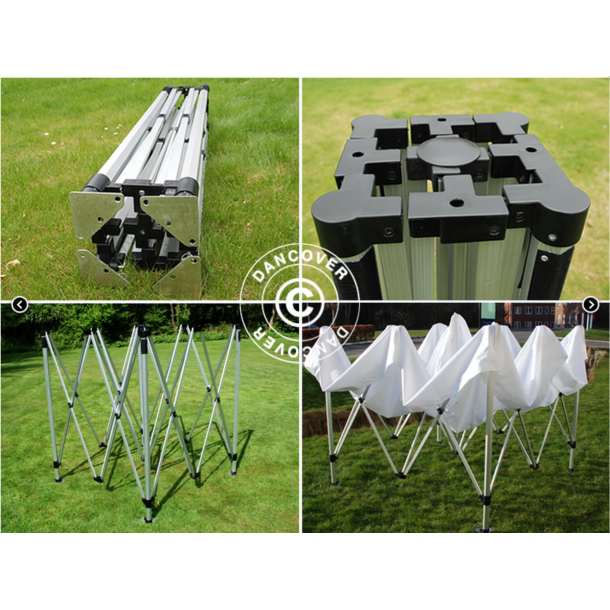 FleXtents PRO 3x3m "Sjuktlt" inkl 4st sidovggar