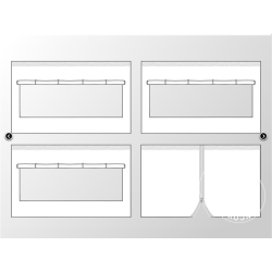 FleXtents PRO 3x3m "Sjuktlt" inkl 4st sidovggar