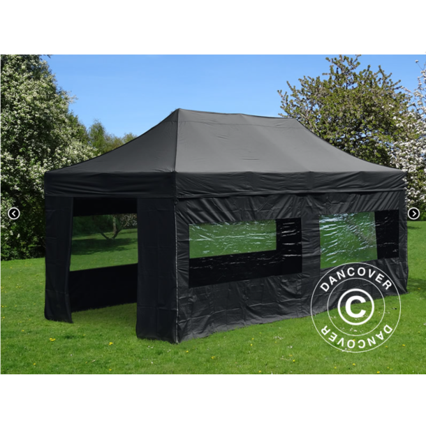 FleXtents PRO 3x6m "Beskartlt," inkl 6st sidovggar och 1st skiljevgg