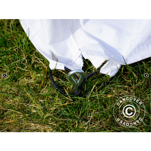 FleXtents PRO 3x6m "Beskartlt," inkl 6st sidovggar och 1st skiljevgg