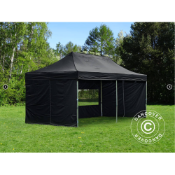 FleXtents PRO 3x6m "Beskartlt," inkl 6st sidovggar och 1st skiljevgg