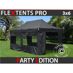 FleXtents PRO 3x6m "PartyEdition" inkl 6st sidovggar