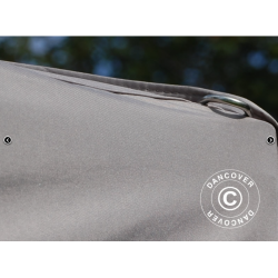 Flextents PRO 3x6m "Raj" inkl. 6st dekorativa hrngardiner